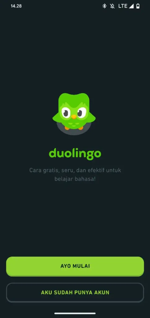 Buka Aplikasi Duolingo