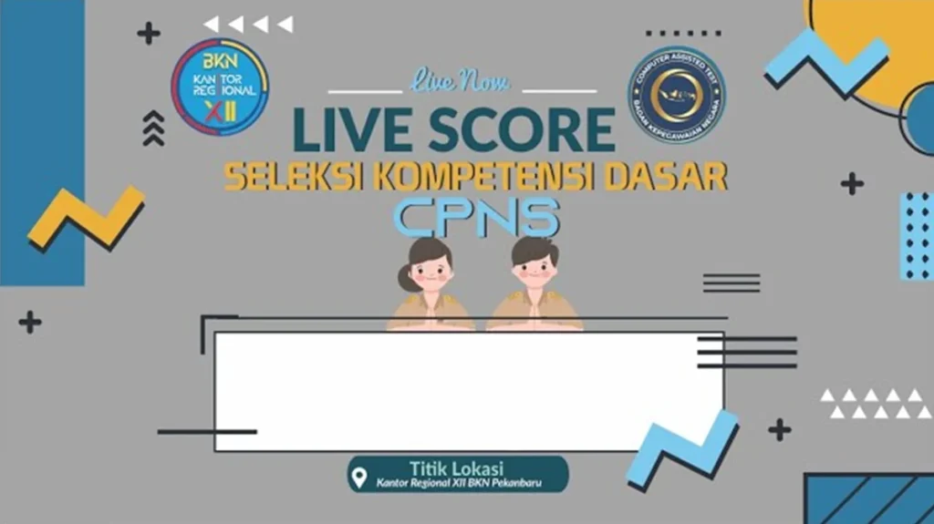 Live Score Ujian PPPK Kantor Regional XII Pekanbaru
