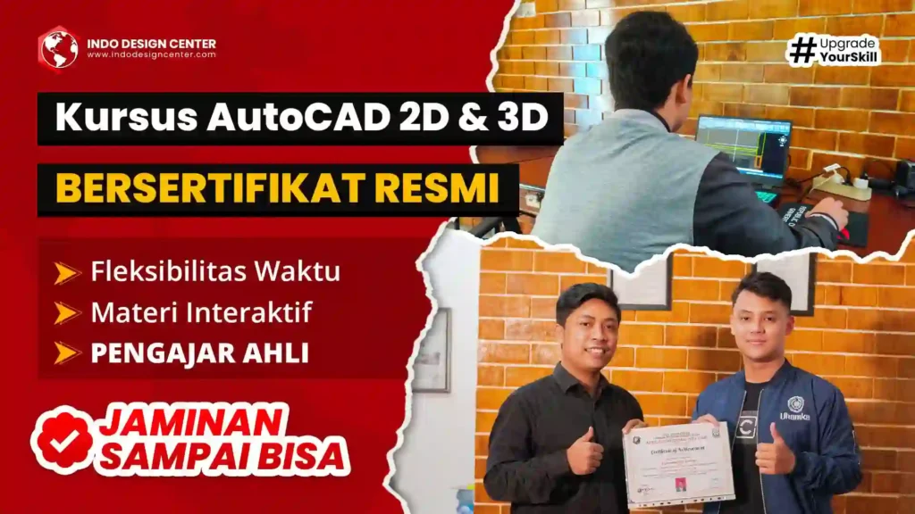 Rekomendasi Tempat Kursus AutoCAD di Indonesia